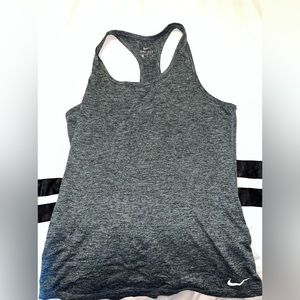 Heather gray Nike racerback